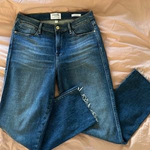Frame Le High Straight Jeans